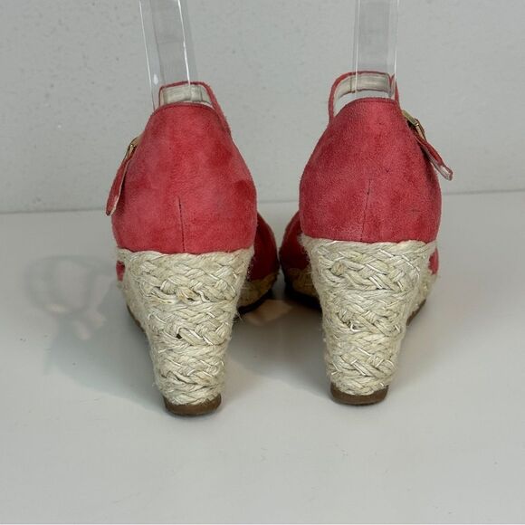 Clorinda Antinori Coral Nubuck Suede Espadrilles 36/6 - Picture 6 of 10
